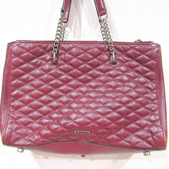 Rebecca Minkoff Love Quilted Tote GUC - Picture 6 of 6